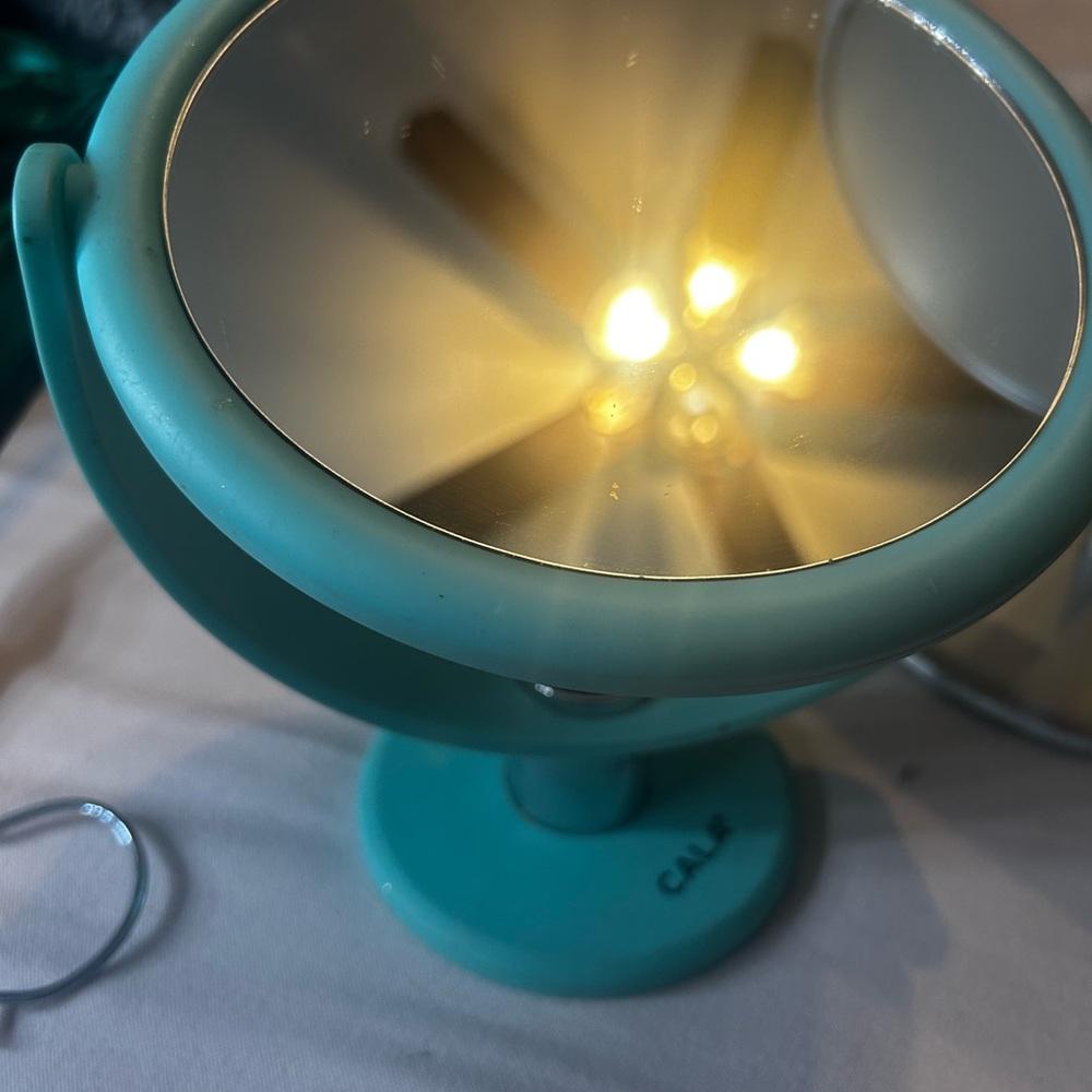 CAL Teal Vanity Mirror